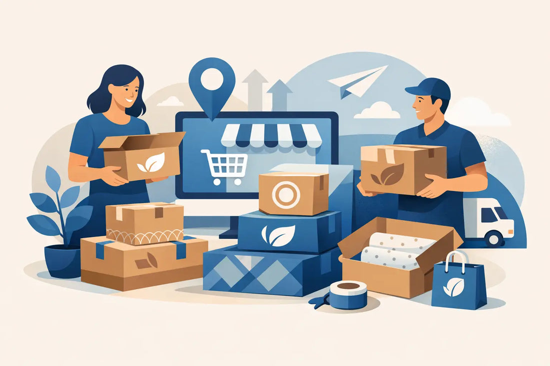 Waarom bedrukte dozen voor webshops lonen