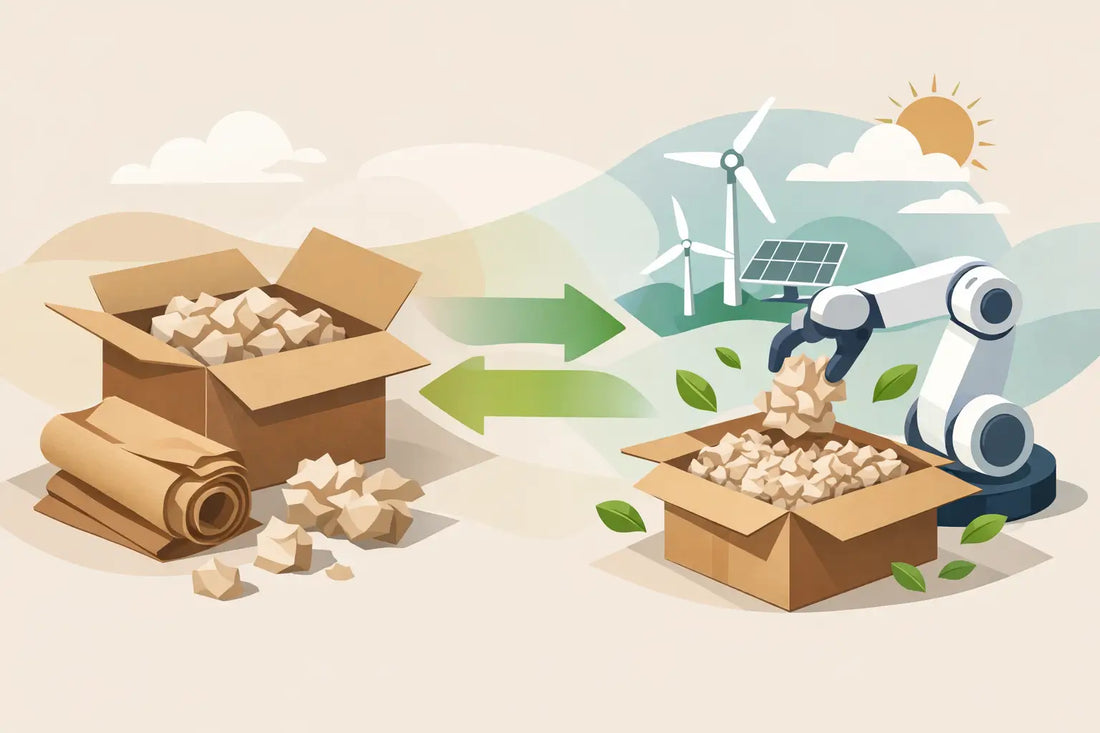 De toekomst van papieren opvulmaterialen