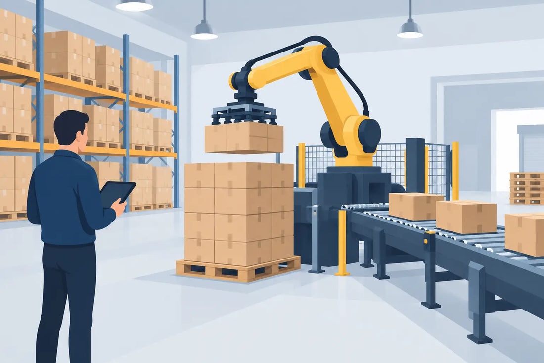 Palletiseersystemen in het magazijn kiezen