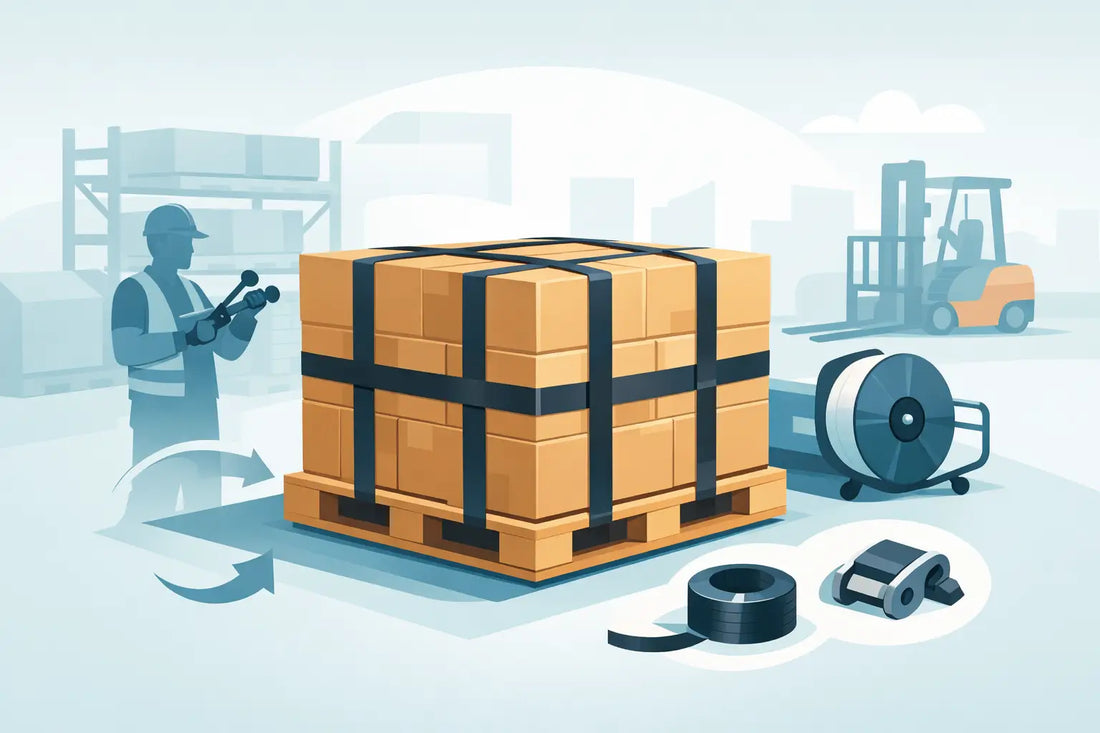 Beste omsnoering voor zware pallets kiezen