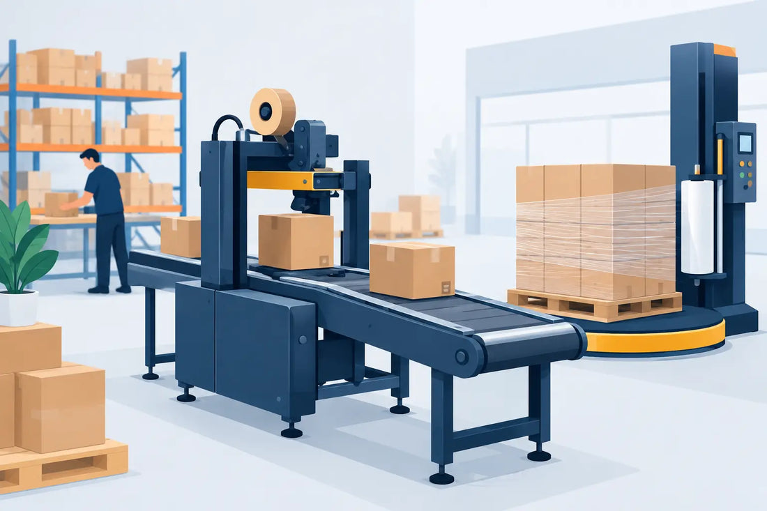 Top webshop verpakkingsmachines voor uw magazijn