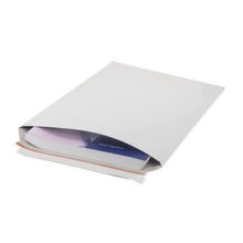 Kartonnen enveloppen wit, met plakstrip – 262 x 371 mm – 100 stuks