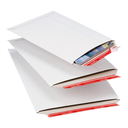 Massief kartonnen envelop wit 170x245x-30mm – CP012.01