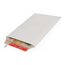 Massief kartonnen envelop wit 310x445x-30mm – CP012.07