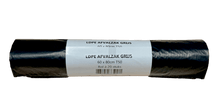 LDPE afvalzak 60x80cm, T50, 100% recycled grijs – 400st
