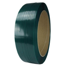 PET omsnoeringsband 15,5 x 0,90mm groen – 1.300mtr – Kern ø406mm