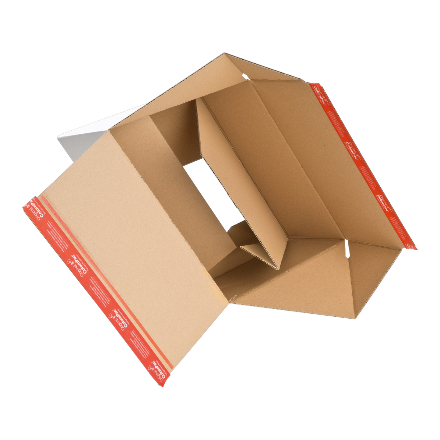 Autolockdoos met zijsluiting en dubbele plakstrip 389x324x320mm – CP 155.456